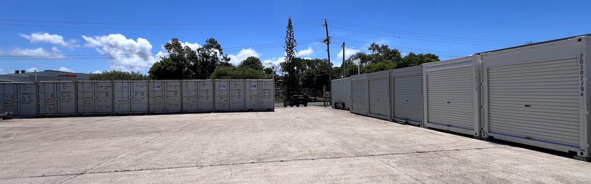 sunshine coast storage facility yard